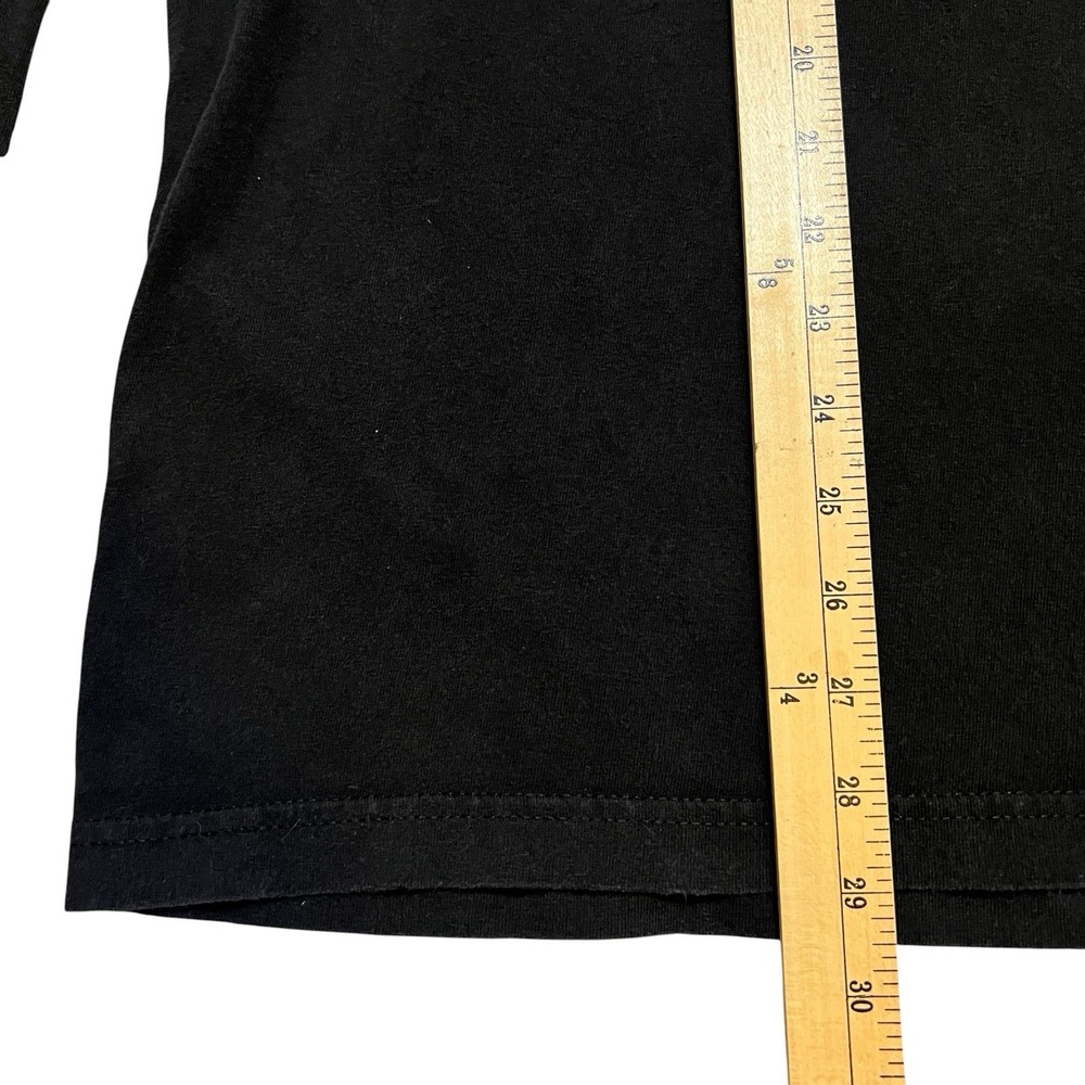 Trader Joe's Long Sleeve T Shirt XL Black Hibiscus Logo Pro Tees Employee Crew - Picture 5 of 7